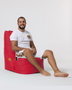 Atelier Del Sofa Diamond - Rojo